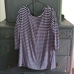 Drop should tshirt dress